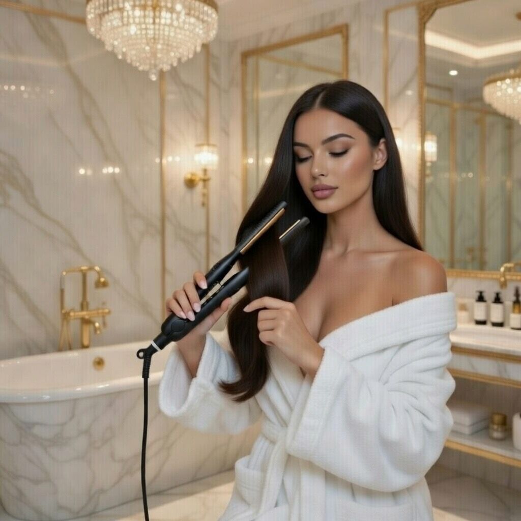 מחליק לשיער דגם גל