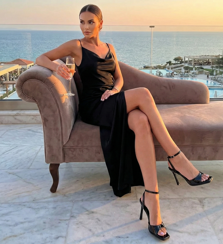 נעלי עקב דגם בל