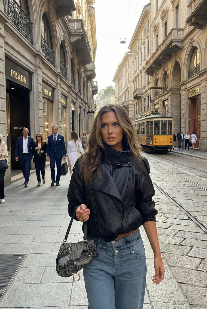 ג׳קט עור וינטג׳