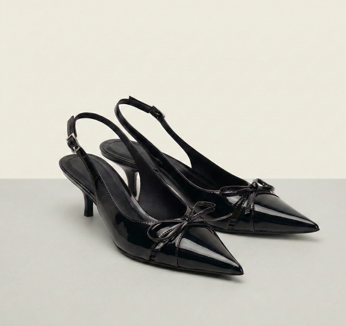 נעלי עקב דגם לונה