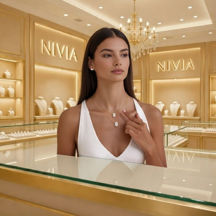 שרשרת אמה מויסאניט